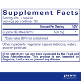 Pure Encapsulations L-Lysine